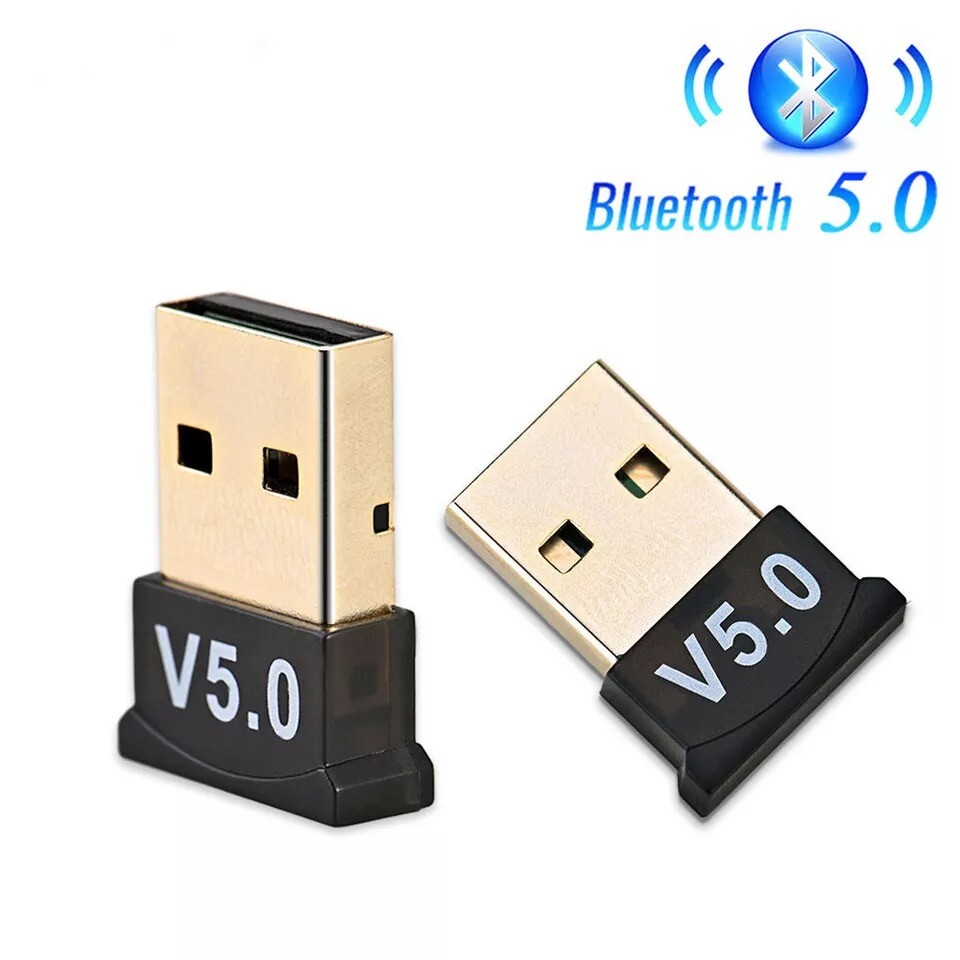 USB Bluetooth 5.0 Wireless Dongle Adapter Receiver For Windows PC Real 5.0 USA