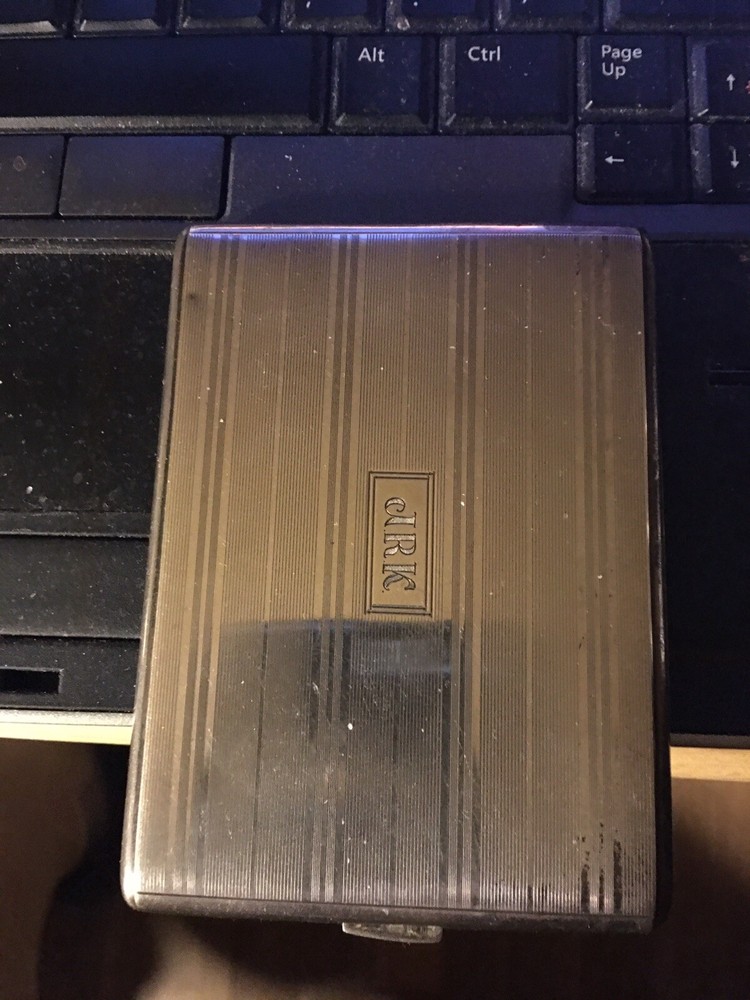 antique sterling silver cigarette case