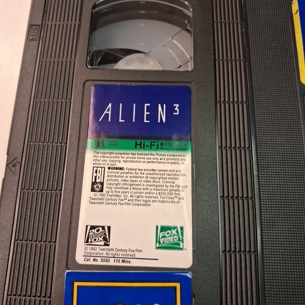 Alien Trilogy + Leviathan VHS