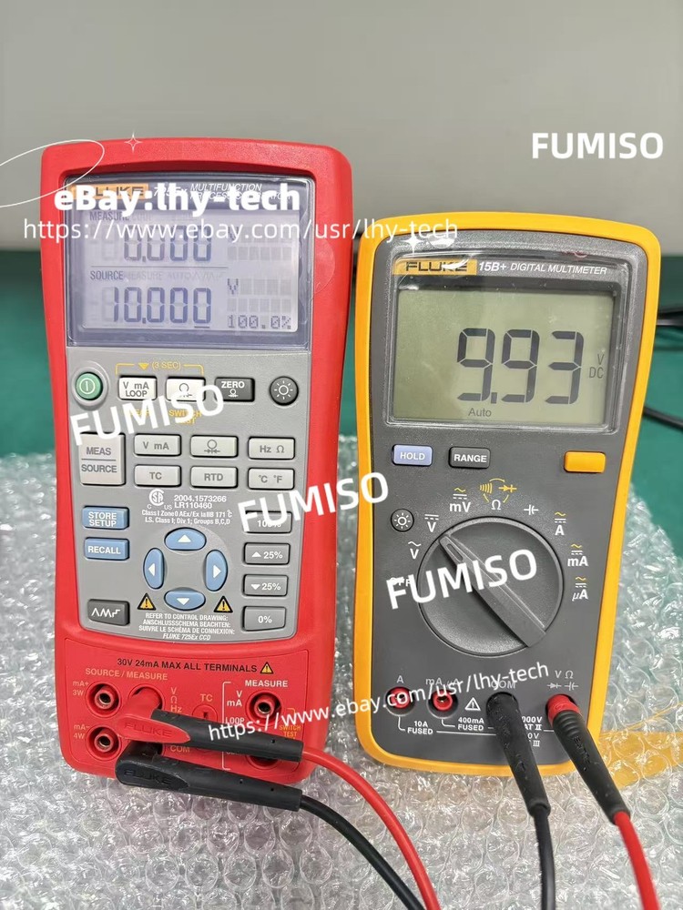 Fluke 725EX Multi-Function Process Calibrator&good working&&lhy
