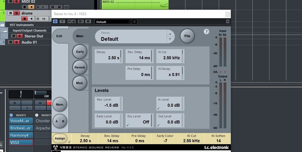 TC Powercore MK2 PCI Card with system 6000 plugins.