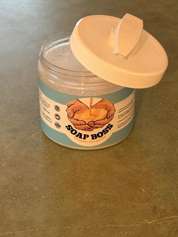 An innovative liquid hand soap maker that effortlessly transforms your used soap