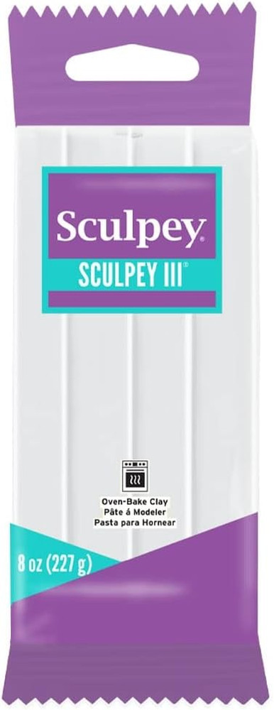 III Polymer Clay, 1-Pound, White