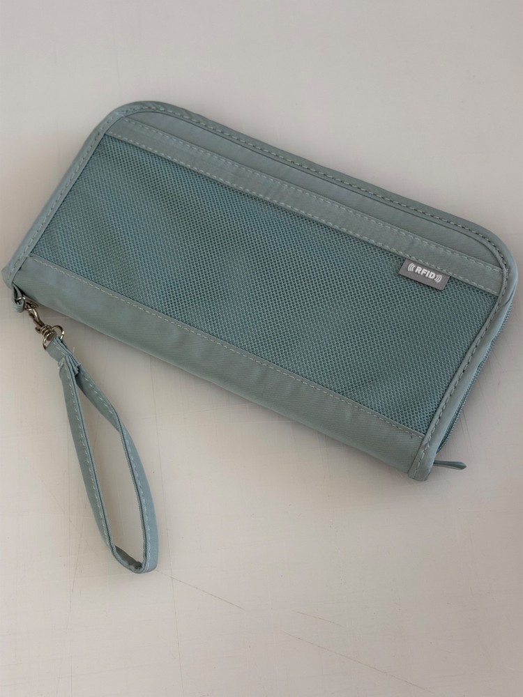 RFID Passport Wallet - Green
