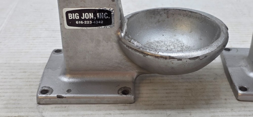 2 BIG JON DOWNRIGGER BALL HOLDER CRADLE PEDESTAL 6" RISER MOUNT BASE TOWER FISH