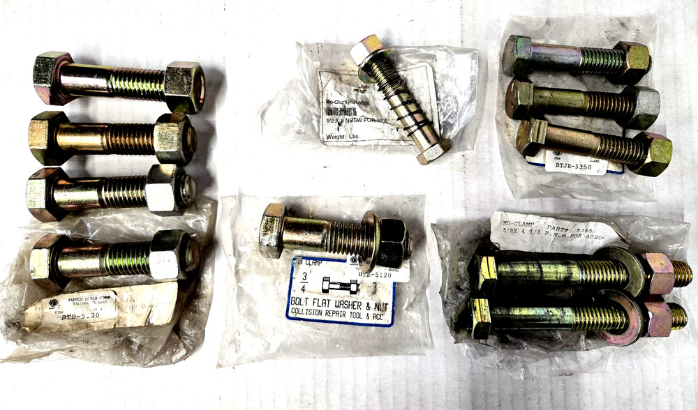 MO-CLAMP  Bolts and Nuts