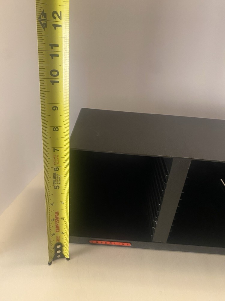 Laser line Wall Or Tabletop 36 CD Storage Holder Rack 30 Single CD 3 Double CD