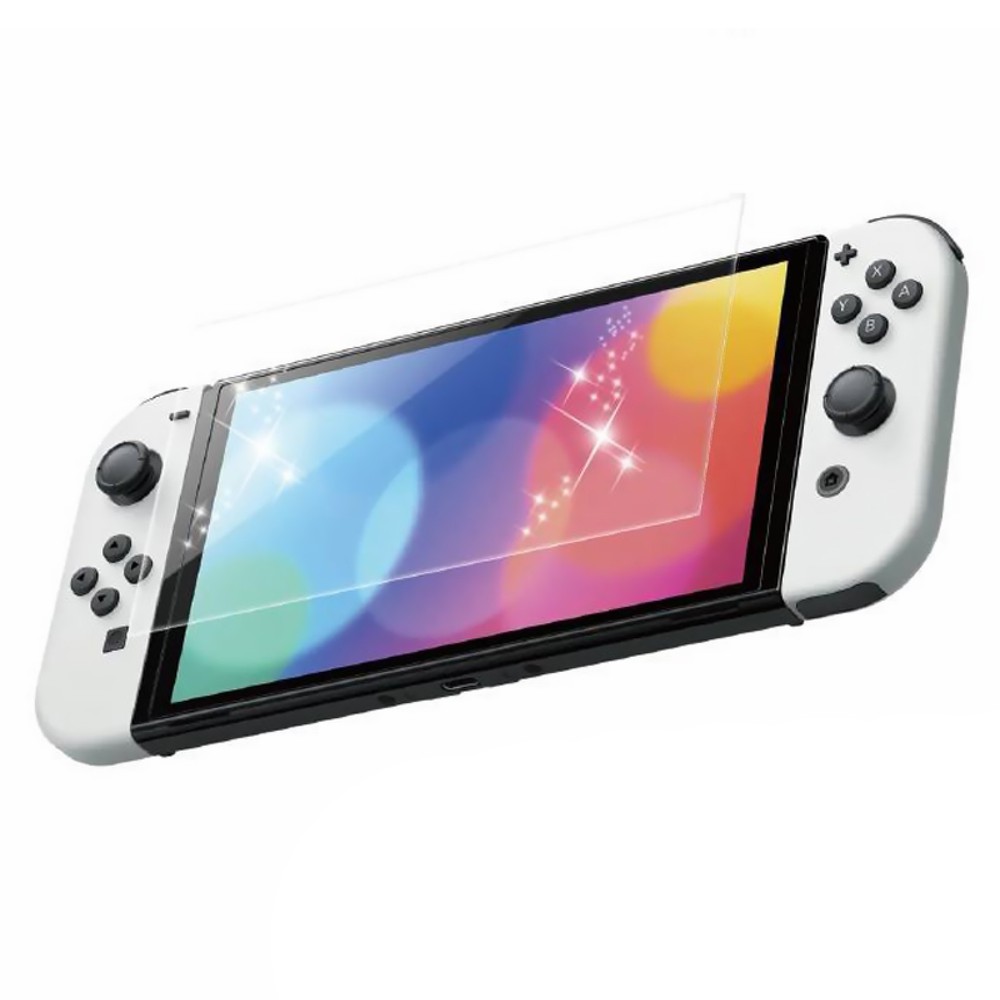 Replacement Tempered Glass Screen Protector Film for Nintendo Switch OLED NS