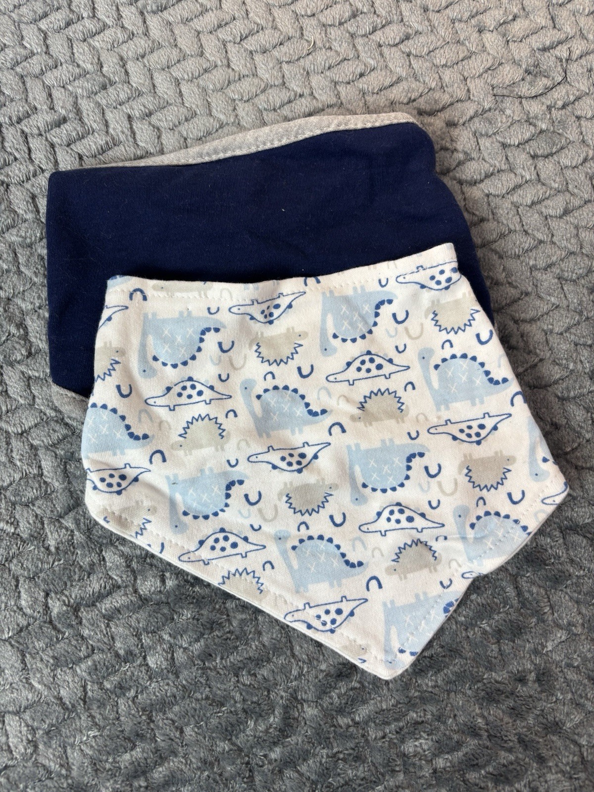 Baby Boy Newborn Gift Handmade Crochet Basket 23pc Set Bibs Socks Swaddles