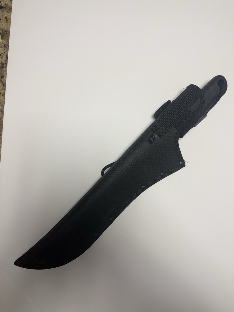 Gordon 11" Machete Serrated Blade with Nylon Sheath
