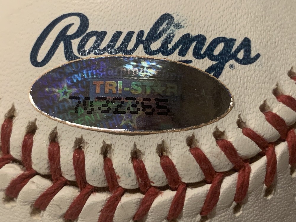 Kyle Drabek Signed Baseball Tristar