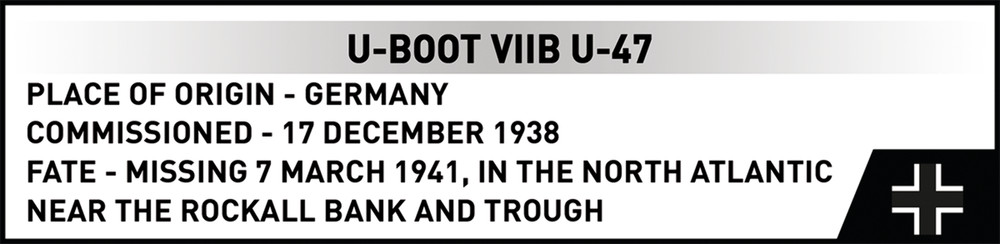 COBI U-Boot VIIB U-47 Set 4858