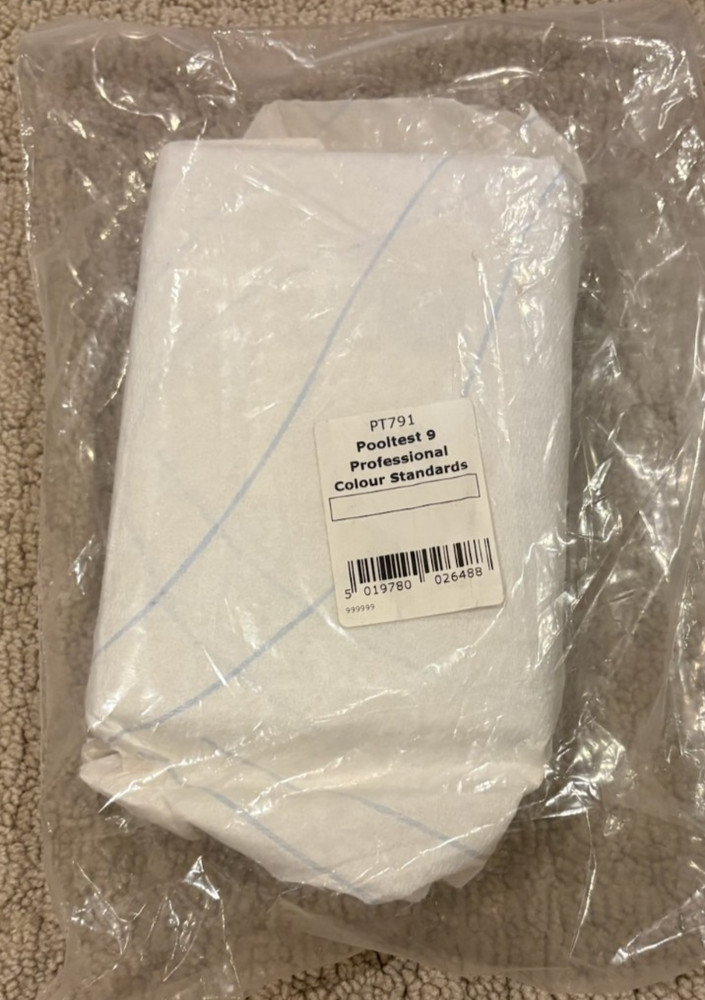 Palintest Pooltest 9 check standards NEW