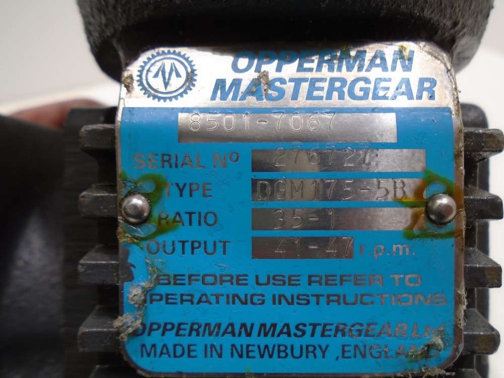 OPPERMAN MASTERGEAR 8501-7067 DGM175-5B