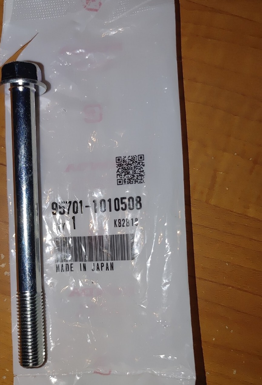 HONDA ACURA OEM 90-05 5SPD MANUAL STARTER BOLT 2PC SET CIVIC INTEGRA B D F H