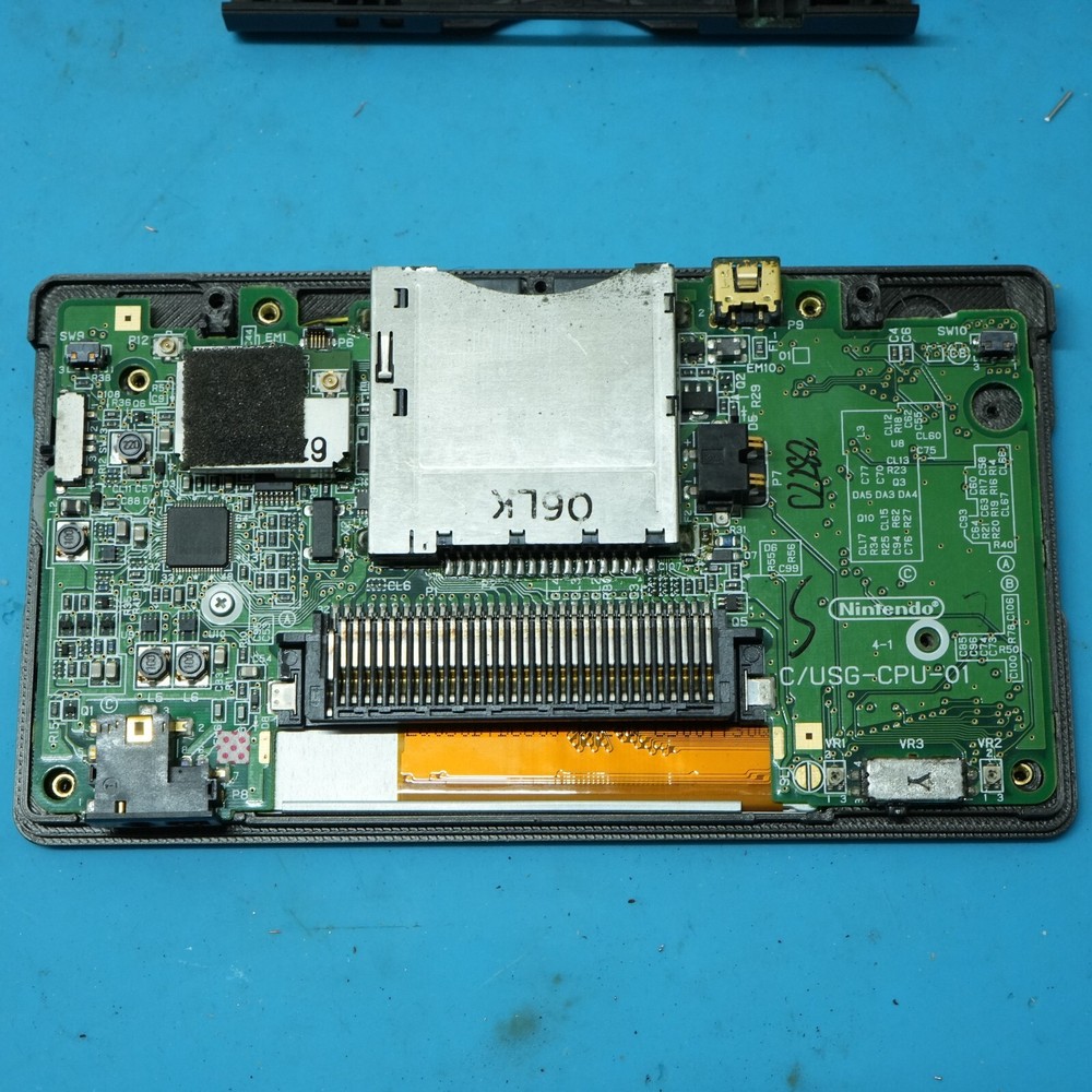 Gameboy Macro DS Lite MOD 3D Printed Face Plate Kit