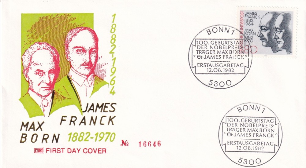 ⭐ 1982 Bonn Germany - First Day cover FDC - Ersttagsbrief ⭐ E525