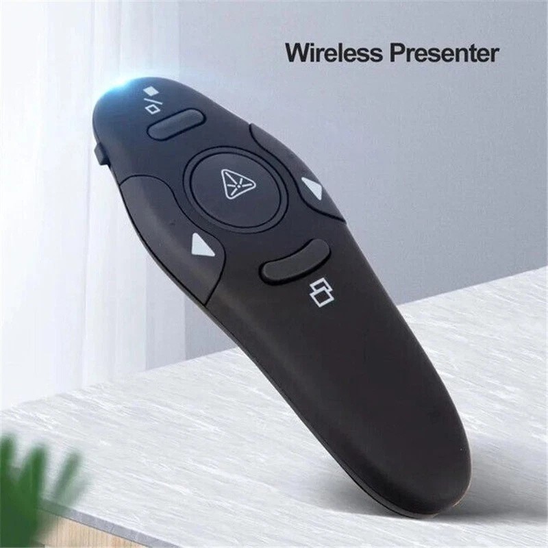 For PC Power point Presentation Remote Wireless Presenter Laser Pointer Clicker