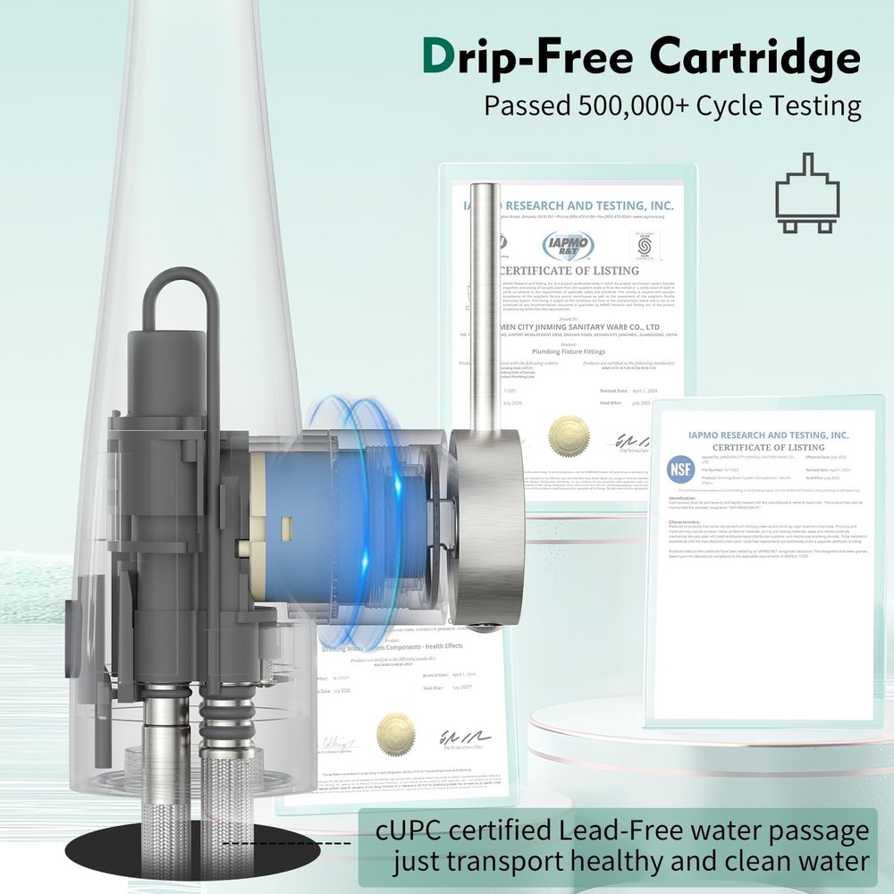 Infrared Sensor Kitchen Faucet,Touchless Kitchen Faucets with Pull Down Spray...