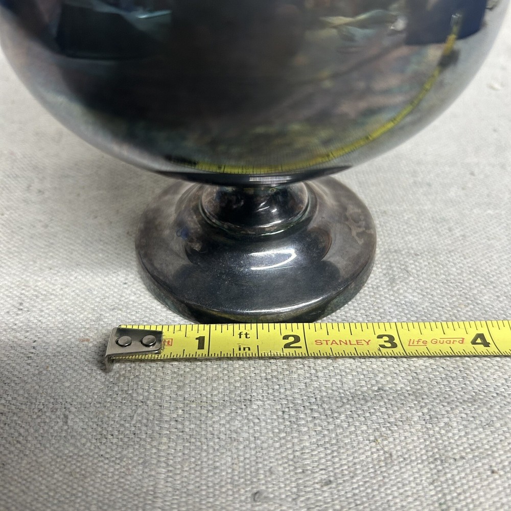 VTG EPCA Silverplate Goblet Trophy by Poole 822 1972 Silver Buckle