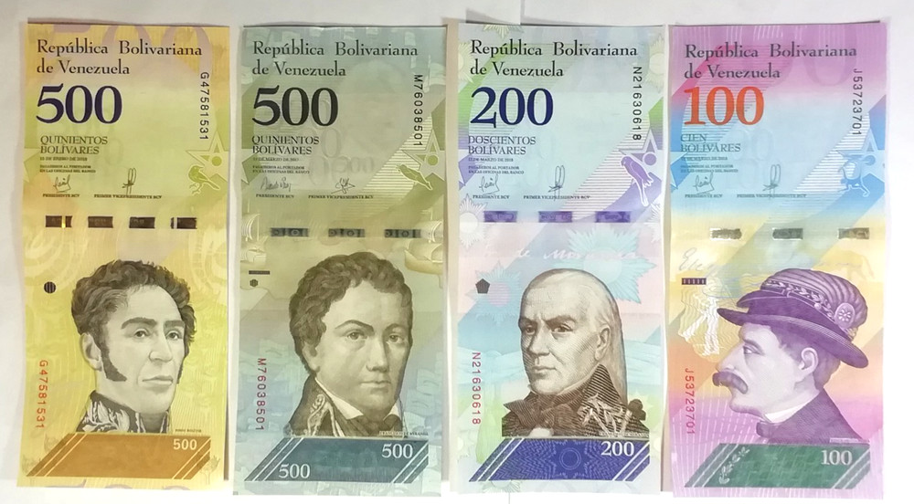 Banknotes Venezuela, 21 Notes, Various Years, UNC.