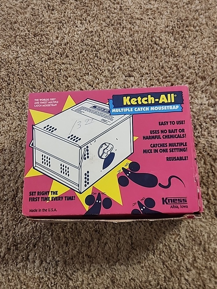 Ketch-All 101-0-023 Multiple Catch Reuseable  Mouse Trap