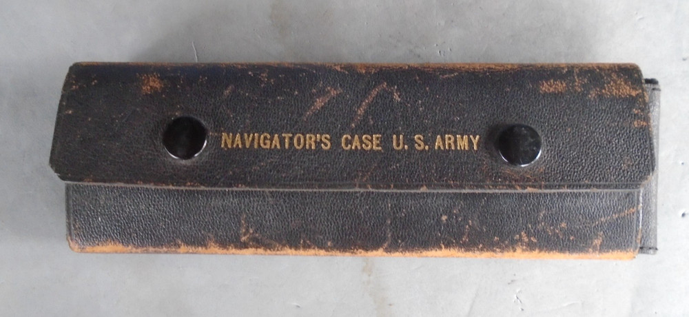 US Army Navigator's leather case