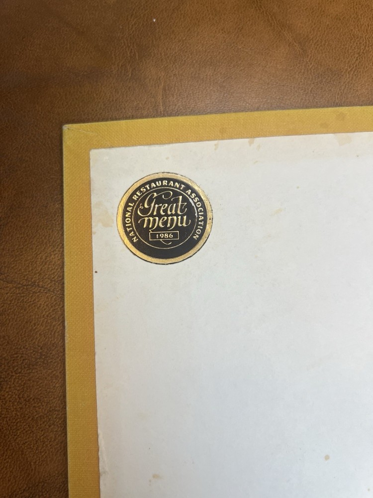 1994 McGuffey's Eclectic Eatery Restaurant Menu