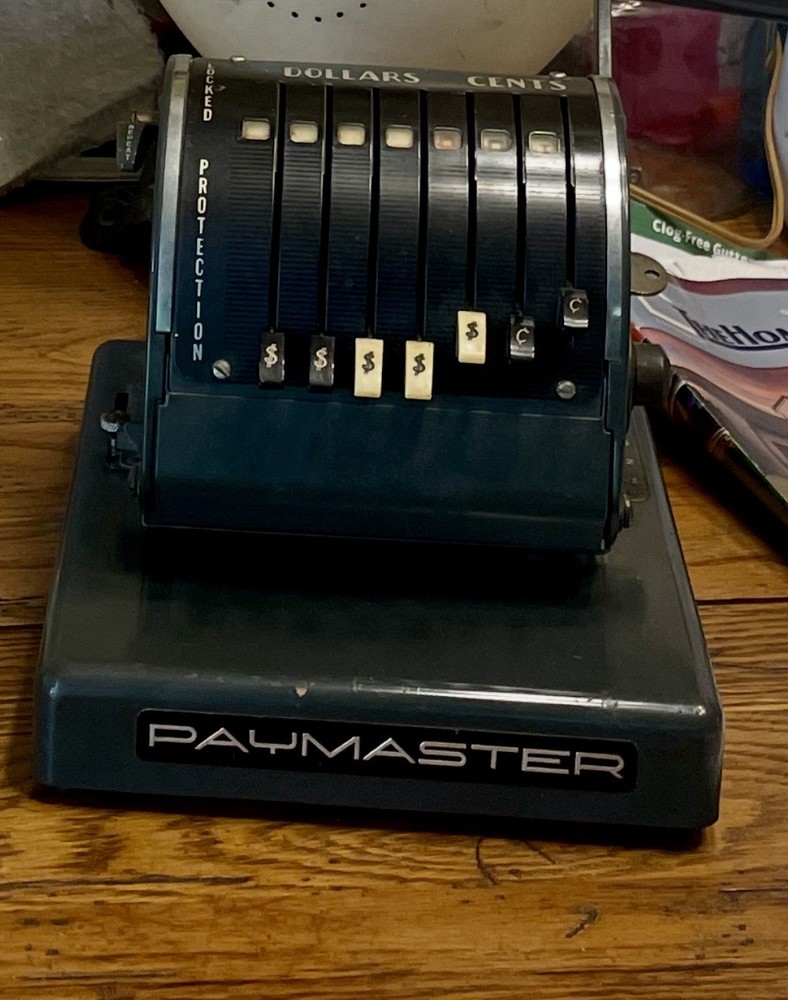 Vintage Master Machine Kept In Perfect Working Order ￼￼