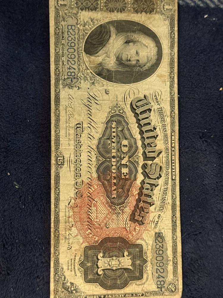 1886 Martha Washington note