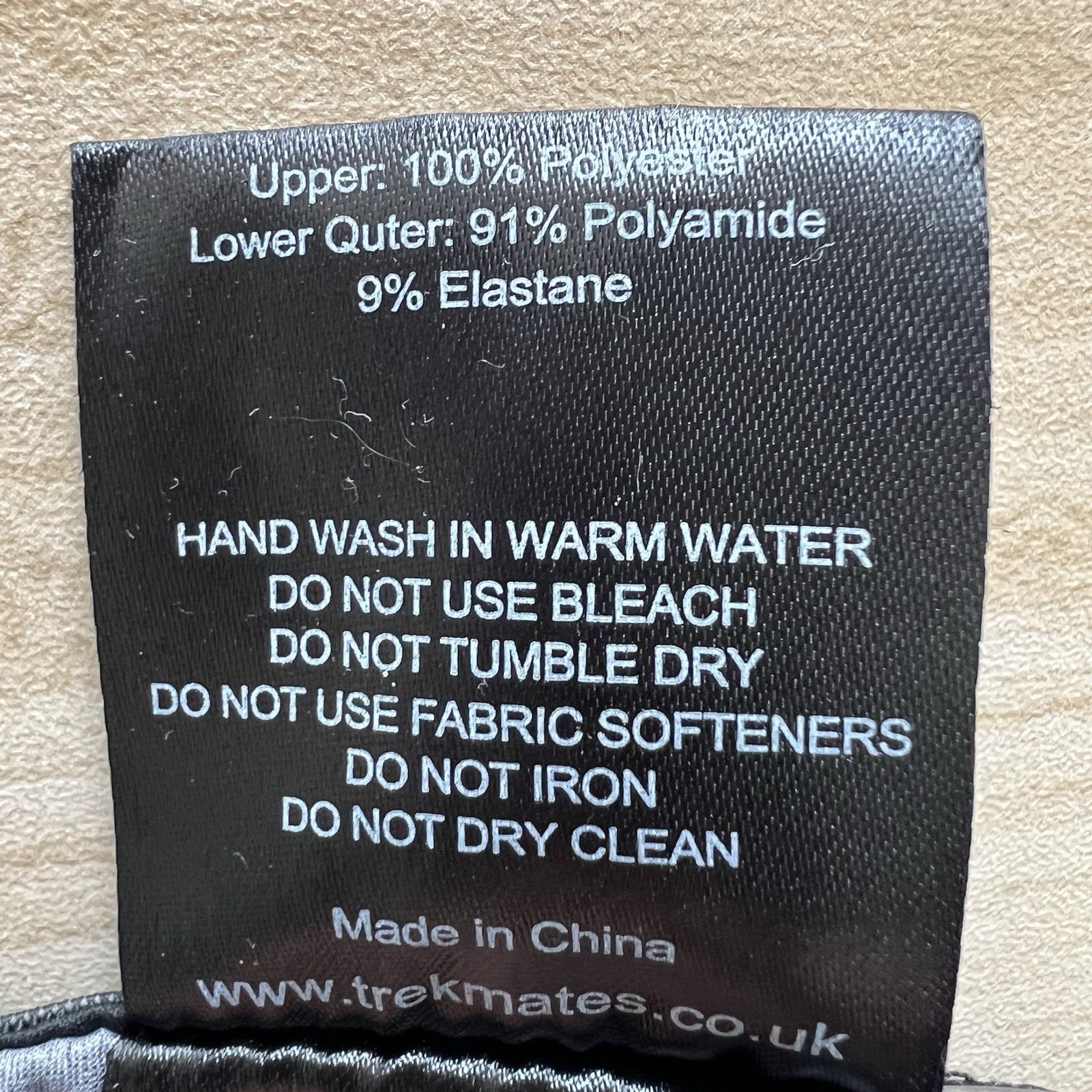 Trekmates Women's Cholet Dry Waterproof Walking Gaiters Black Size 2 US 7-11.5