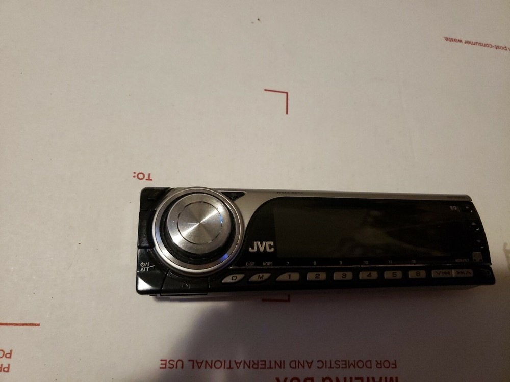 JVC KD-G830 Faceplate Only- Tested