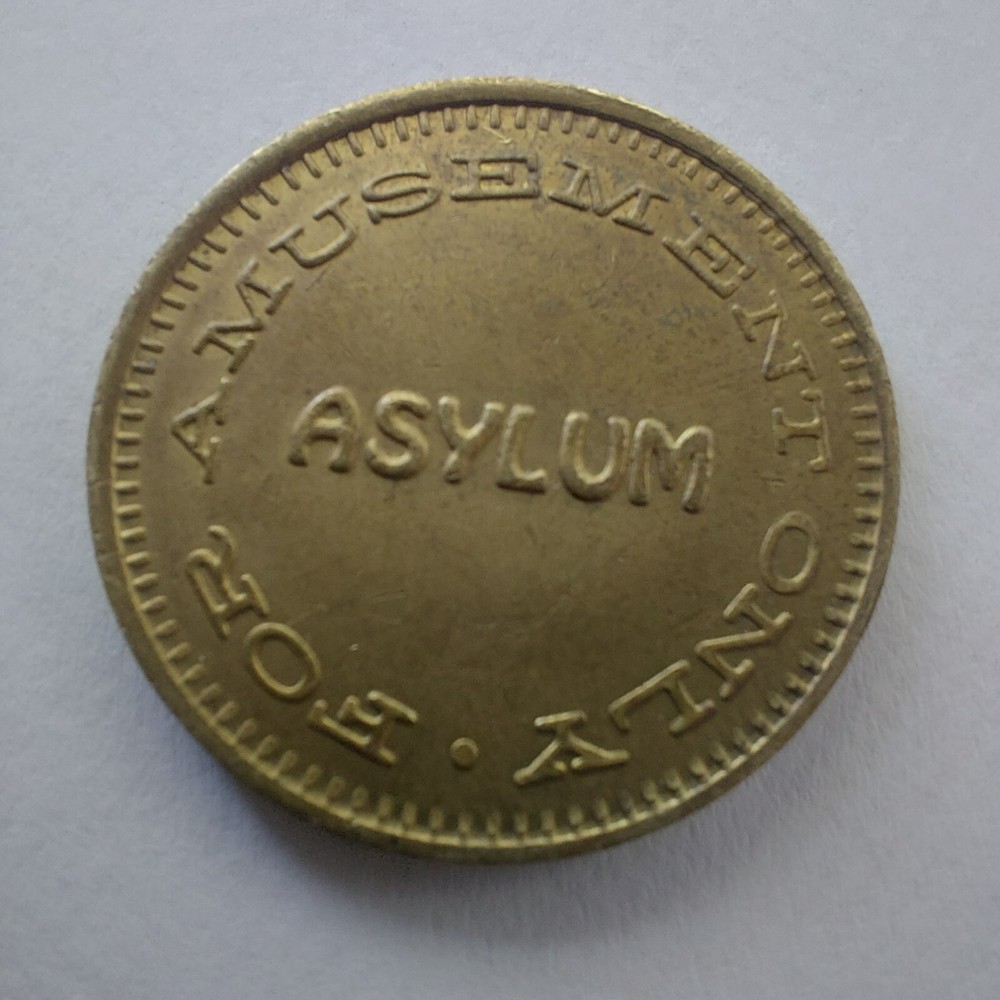 Token Video Game ASYLUM. bronze.#519E