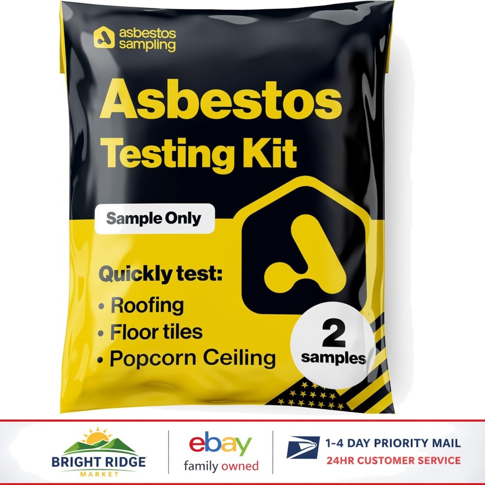 72hr Asbestos  Kit for Samples with Lab Fees Included for Easy Testing
