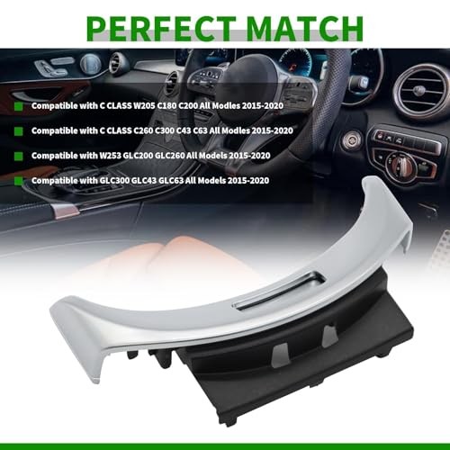 2056803711 Front Console Cover Armrest Release Button Compatible with W253