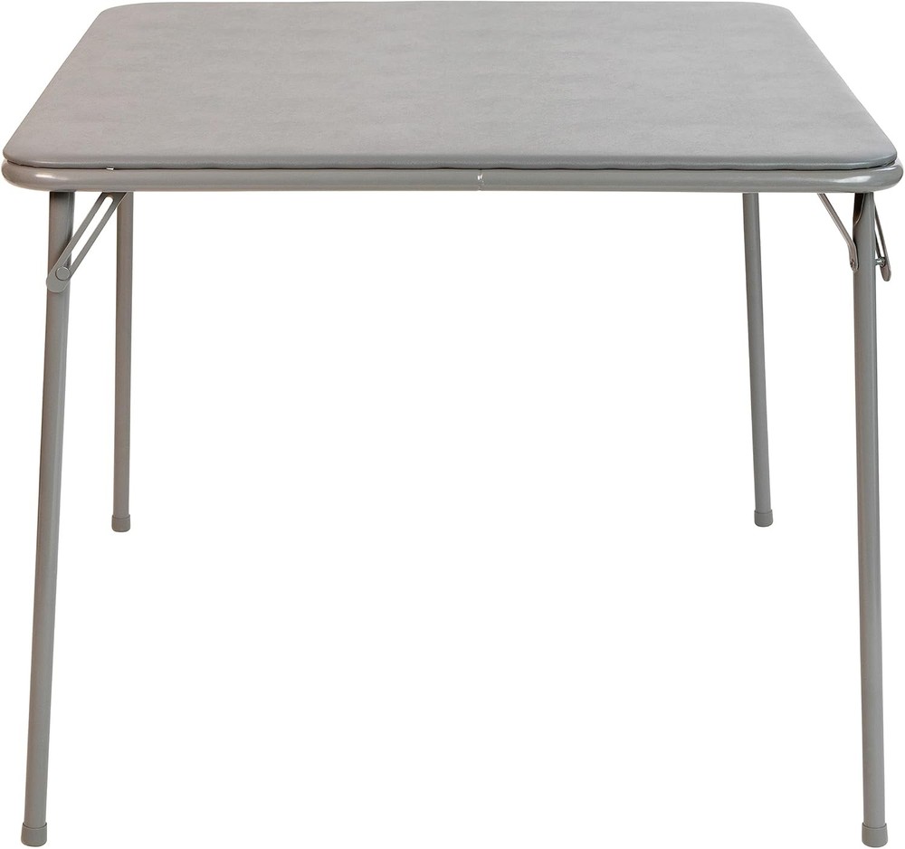 Madelyn 33.5" Square Folding Multipurpose Card Table W/ Padded Vinyl Top