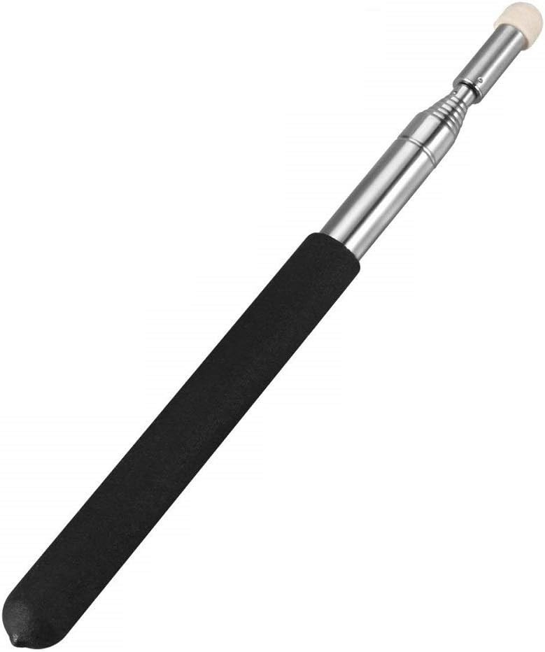 Lightweight 39-Inch Telescopic Pointer with Soft Felt Tip for Easy Teaching