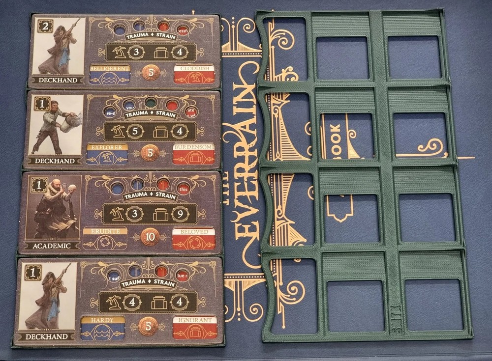 Everrain Board Game - Crew Dashboard