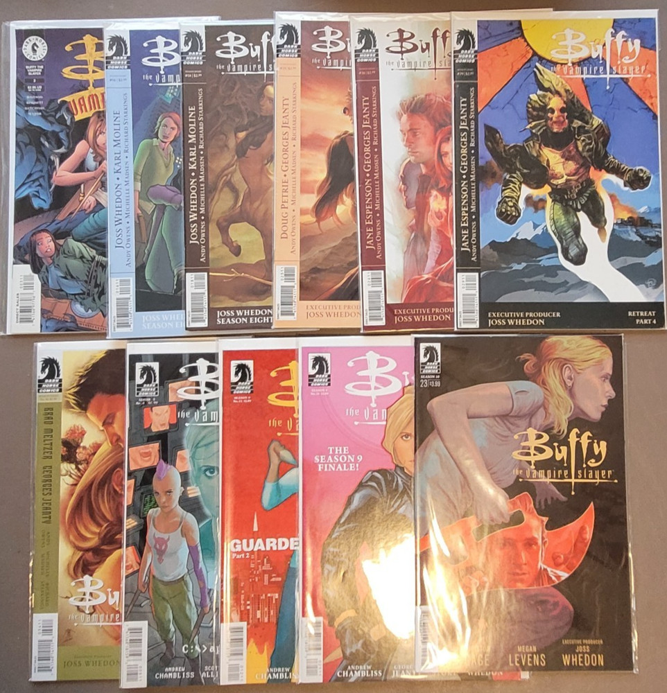 11 assorted Buffy the Vampire Slayer Comics Issues (v nice)