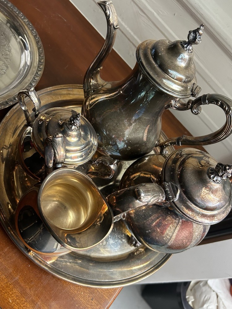 Gorham Silver Plated 5-Piece Tea Set