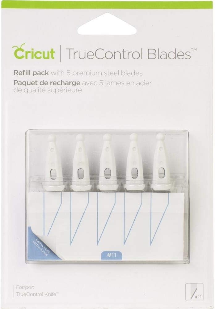 5-Pack TrueControl Razor-Sharp Replacement Blades with Safe Storage Cartridge