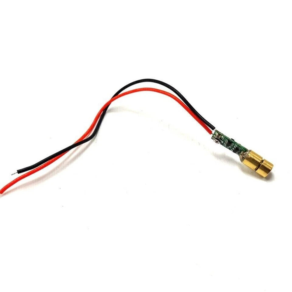 2pcs Mini Dot 450nm 5mW Blue Laser Diode Module for Aiming positioning