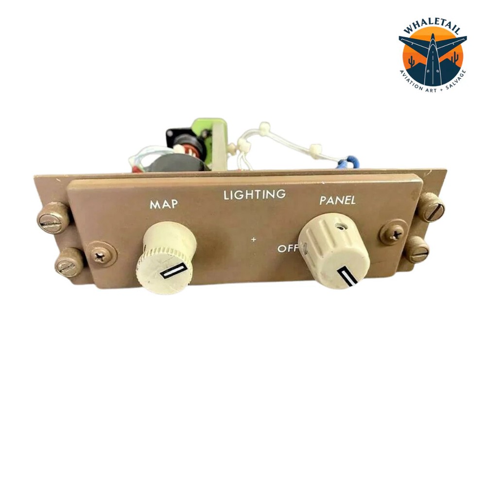 Original 747-400 Lighting Control Panel from Flight Deck