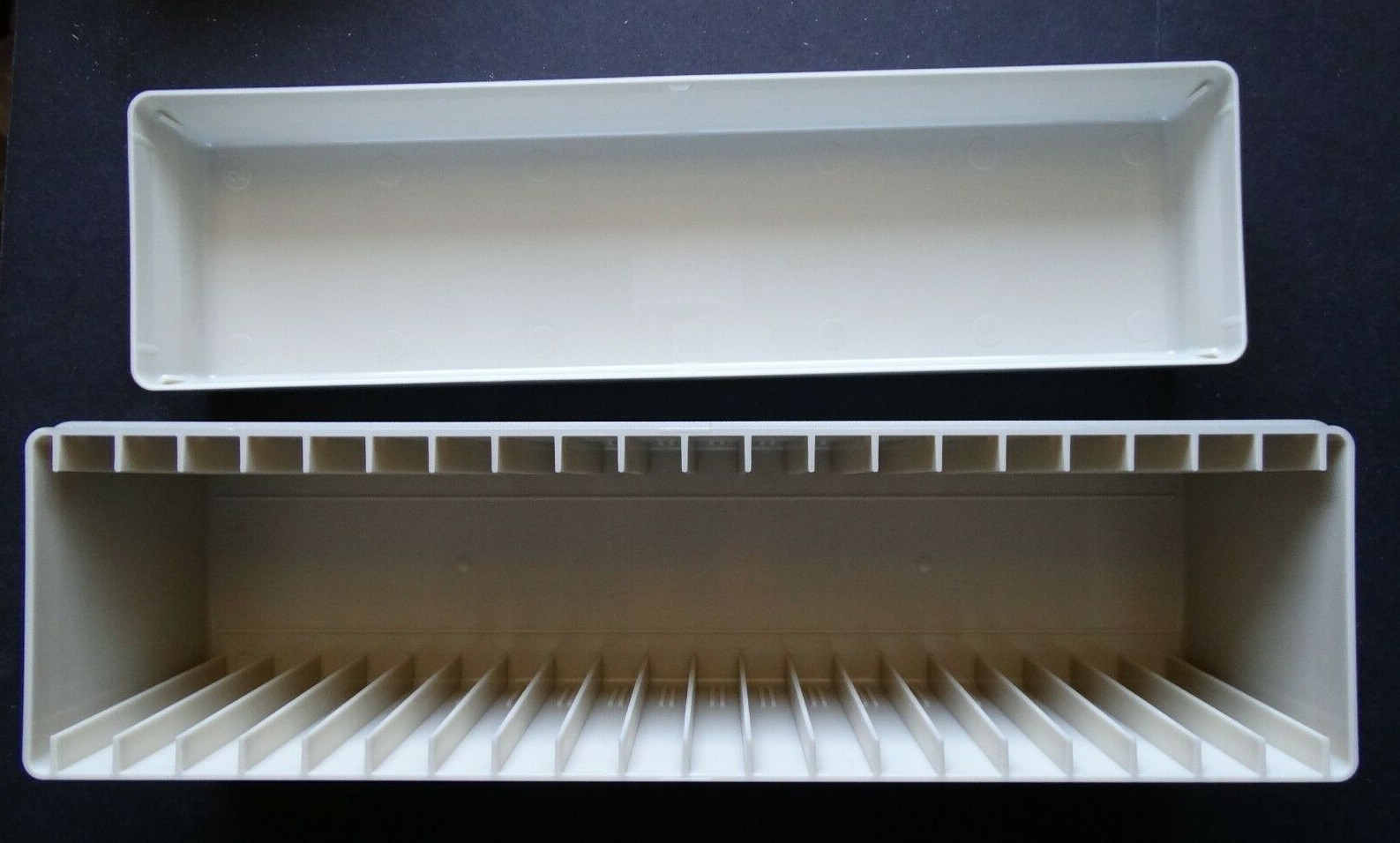 NGC Silver Plastic Storage Box Container Holds 20 Certified Graded Coin Slabs