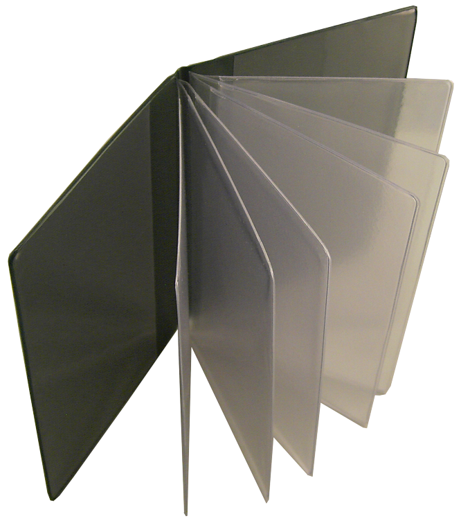 weapons possession card folder 14 pockets, green