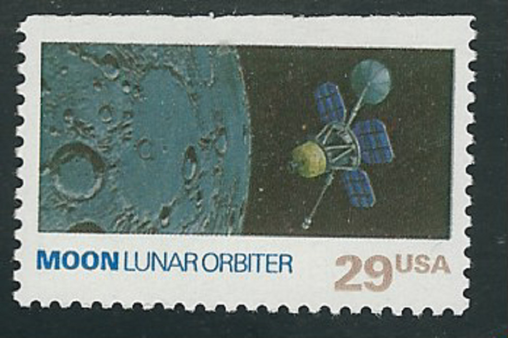Scott # 2571...29 Cent... Moon ...2 Stamps