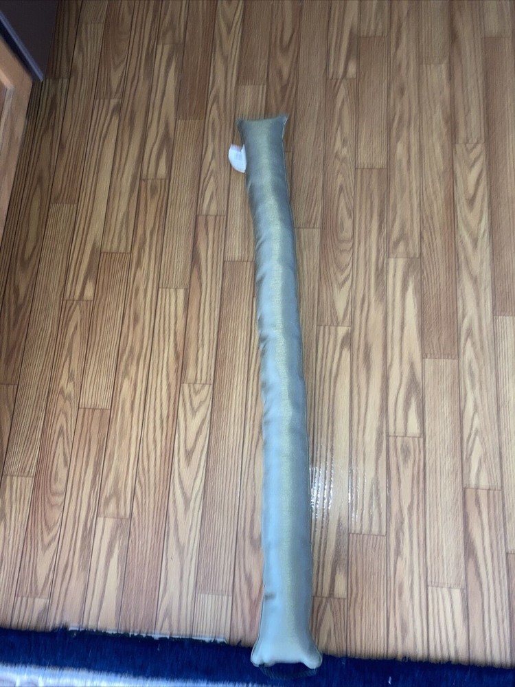 Draft Blocker Solid Green Jacquard 3.5 X 36”