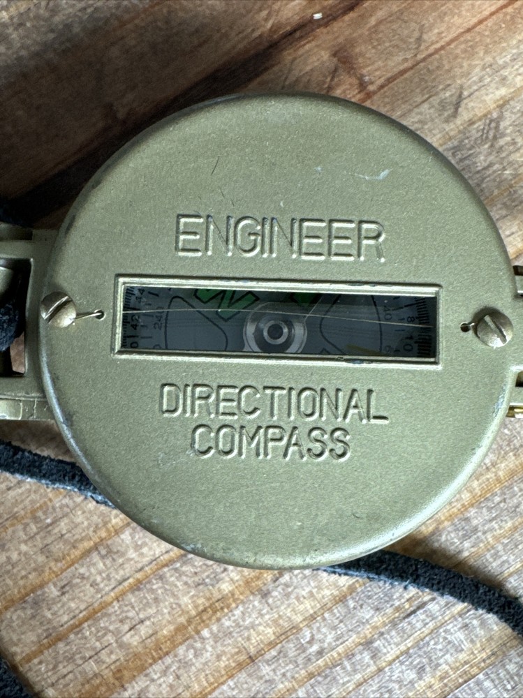 Vtg Engineer Directional Compass Made In Taiwan