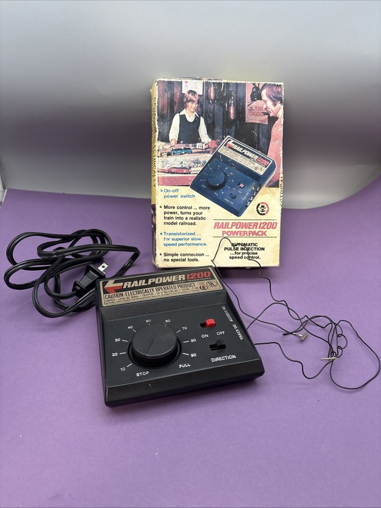Rail Power 1200 Power Pack Model Train Controller