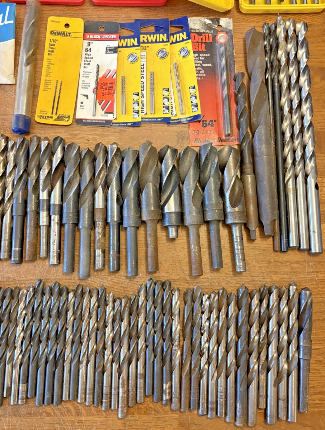 Huge Lot of Machinist Tools HSS Drill Bits, Indexes, Sets, Chucks, Chuck Keys